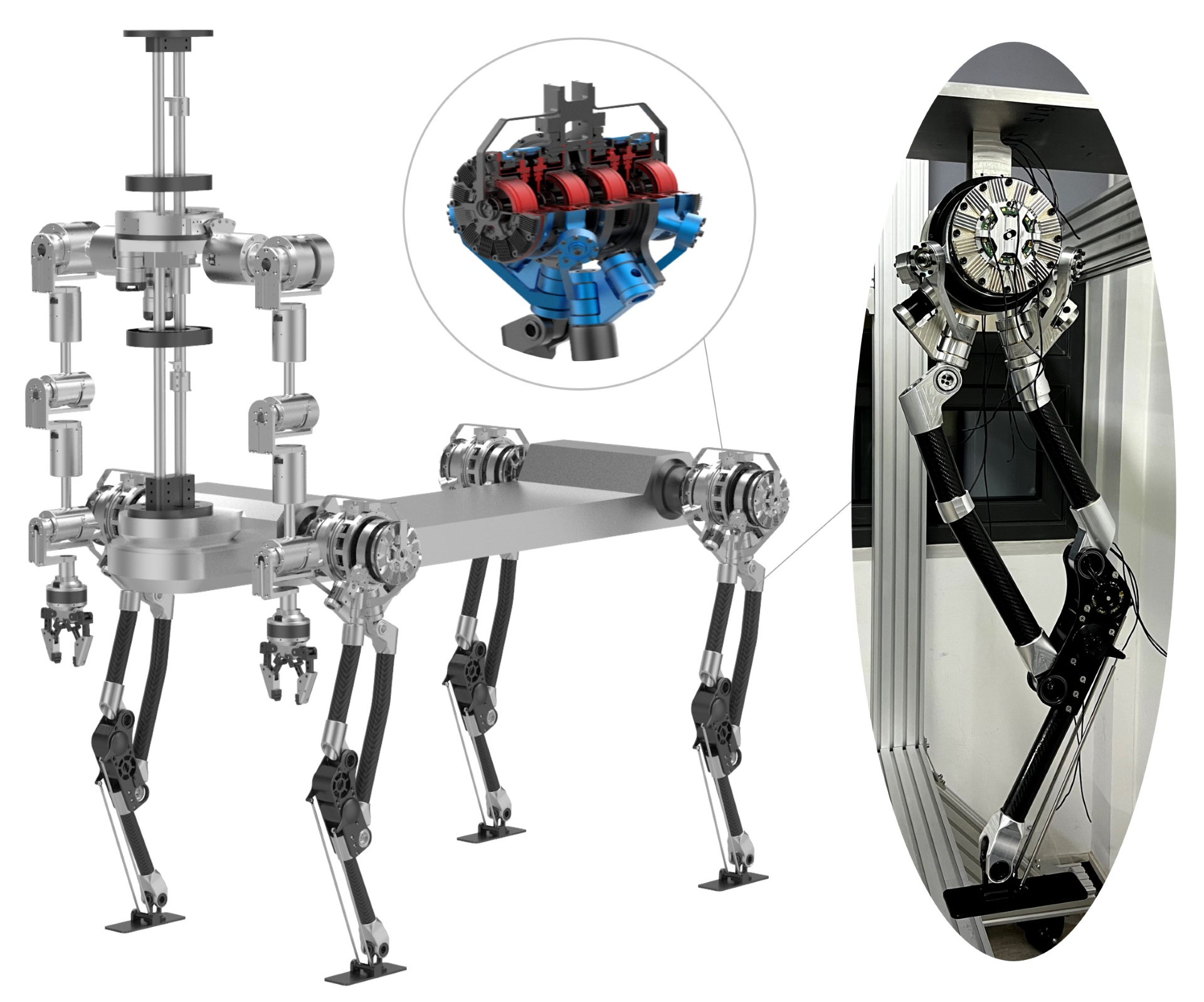 “Improved Task Space Locomotion Controller for a Quadruped Robot with Parallel Mechanisms”accepted by IROS 2022